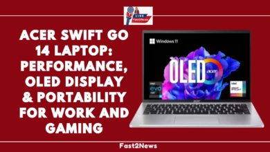 Acer Swift Go 14 OLED Laptop with Intel EVO and iRIS Graphics