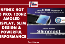 Infinix Hot 50 Pro Smartphone with 120Hz AMOLED Display and Slim Design