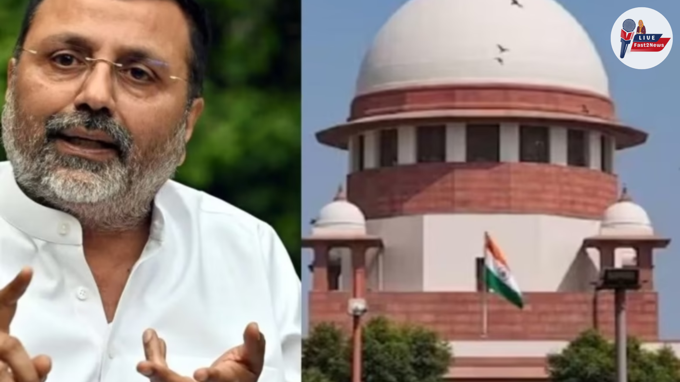 Supreme Court hearing related to Nishikant Dubey