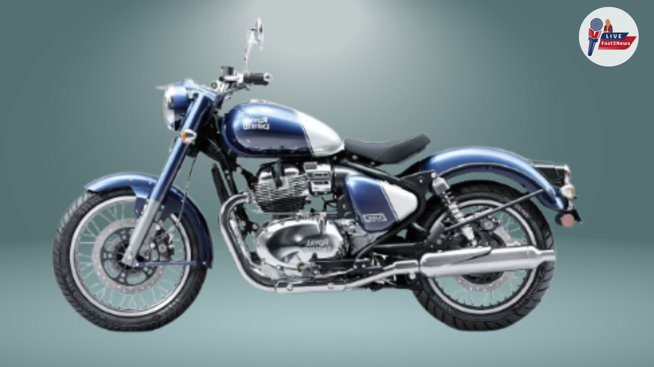 Royal Enfield Classic 350 बाइक का साइड व्यू, स्टाइलिश डिजाइन और शानदार फीचर्स के साथ