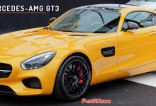 Mercedes-AMG GT3: चमकीले पीले रंग की एक शानदार Mercedes-AMG GT3 रेसिंग कार, जिसमें इसके स्पोर्टी डिज़ाइन और रेसिंग व्हील्स दिख रहे हैं।