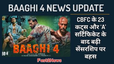 Baaghi 4 movie news update CBFC cuts A certificate controversy