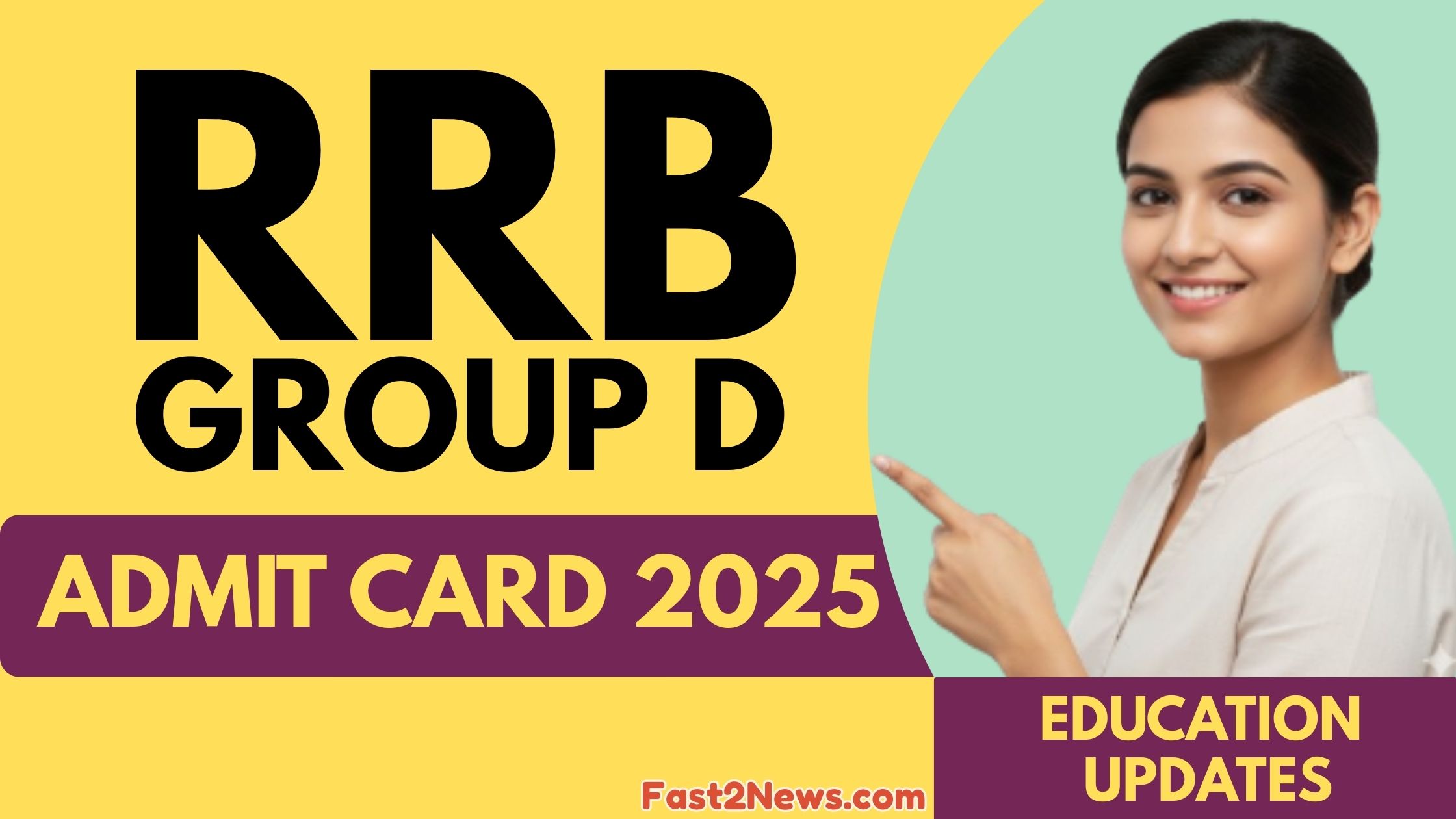 RRB Group D Admit Card 2025 Download लिंक जारी। 32438 Posts के लिए Railway Group D Hall Ticket पर Big Move Update।