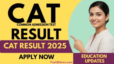 CAT 2025 Result Big Update! Common Admission Test (CAT) का परिणाम घोषित, IIM प्रवेश के लिए स्कोरकार्ड Download करें।