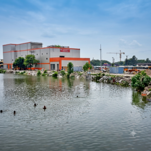 Kanpur Jhakarkati Bus Stand Redevelopment Project Approach Road Lake Beautification Map