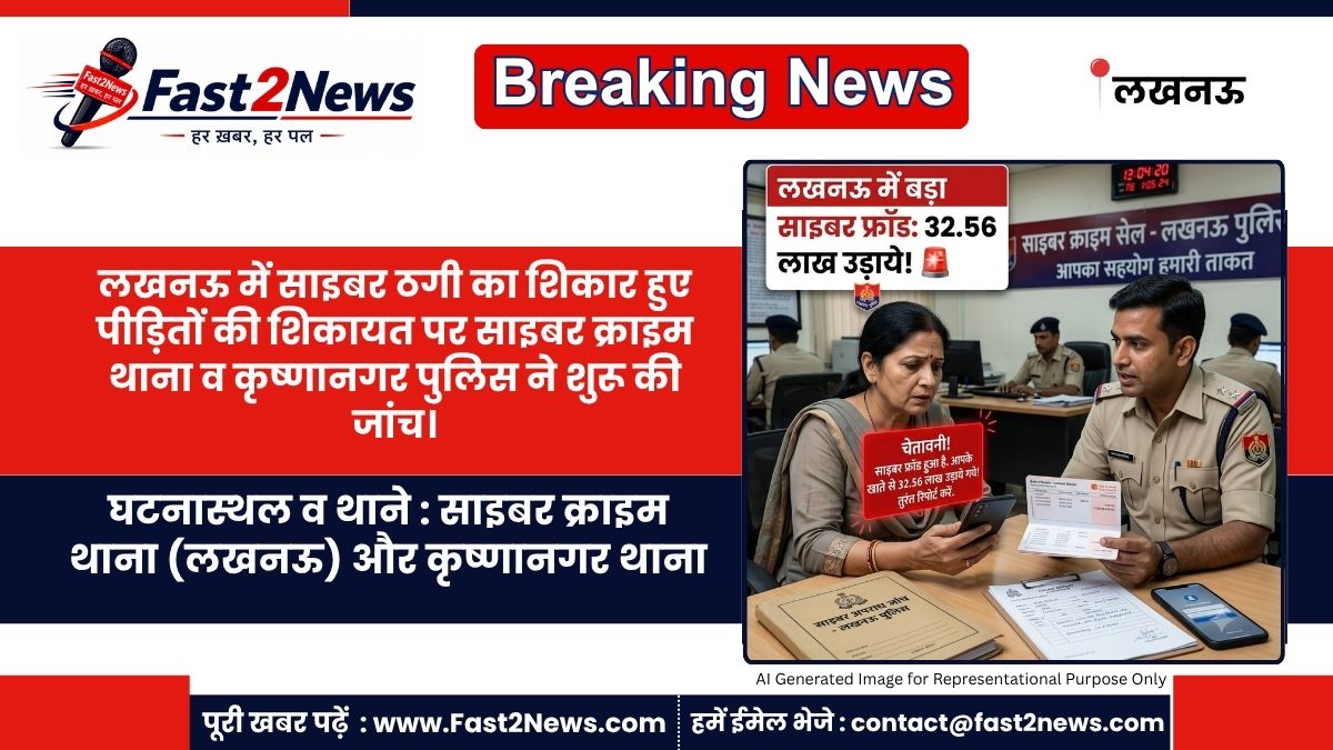 Lucknow Cyber Fraud 32 Lakh Scam Cases Crime Branch Investigation