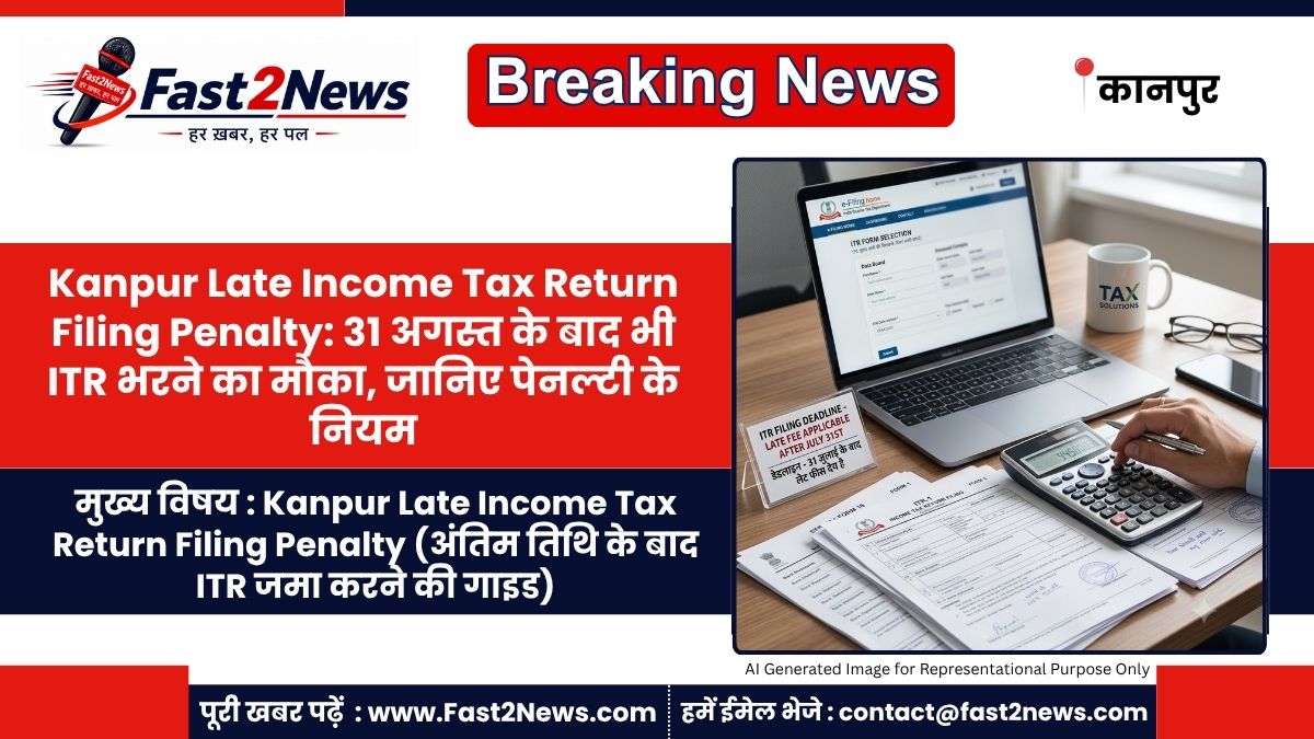 Kanpur Late Income Tax Return Filing Penalty Rules CA Deep Mishra Guidance