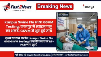 Kanpur Swine Flu H1N1 GSVM Testing Isolation Ward Mask Protocol