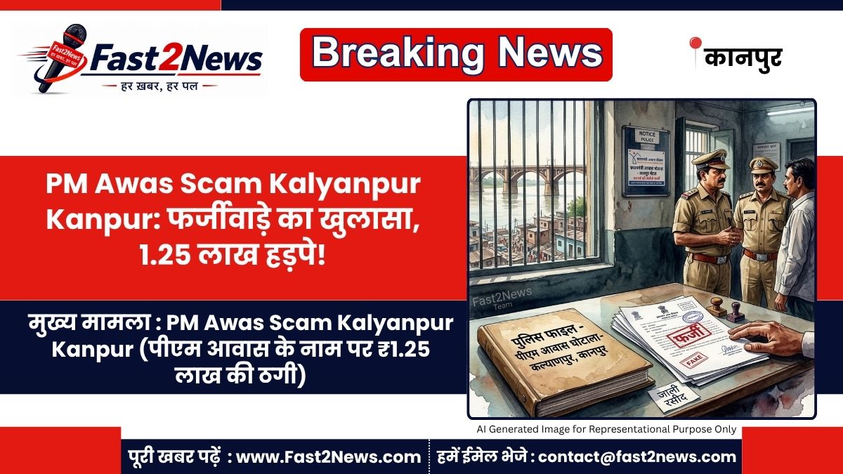 PM Awas Scam Kalyanpur Kanpur Fake Allotment Letter Fraud Case