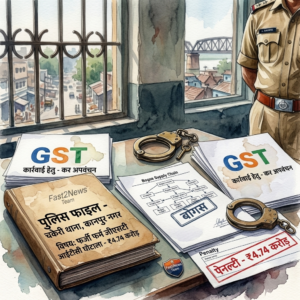 Kanpur Fake Firm GST ITC Fraud Abdul Traders Chakeri Police FIR
